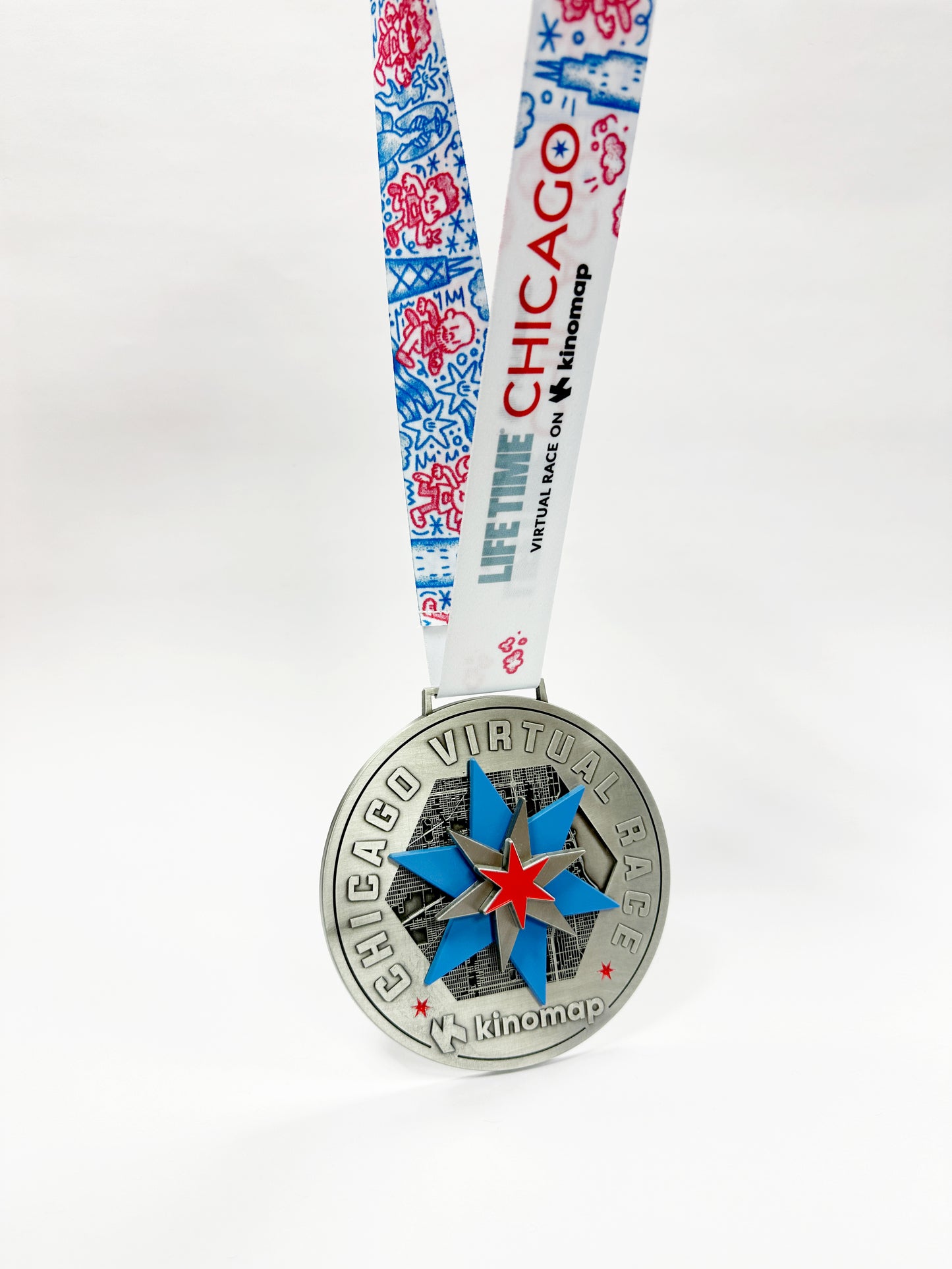 Life Time Chicago Virtual Race Official Medal